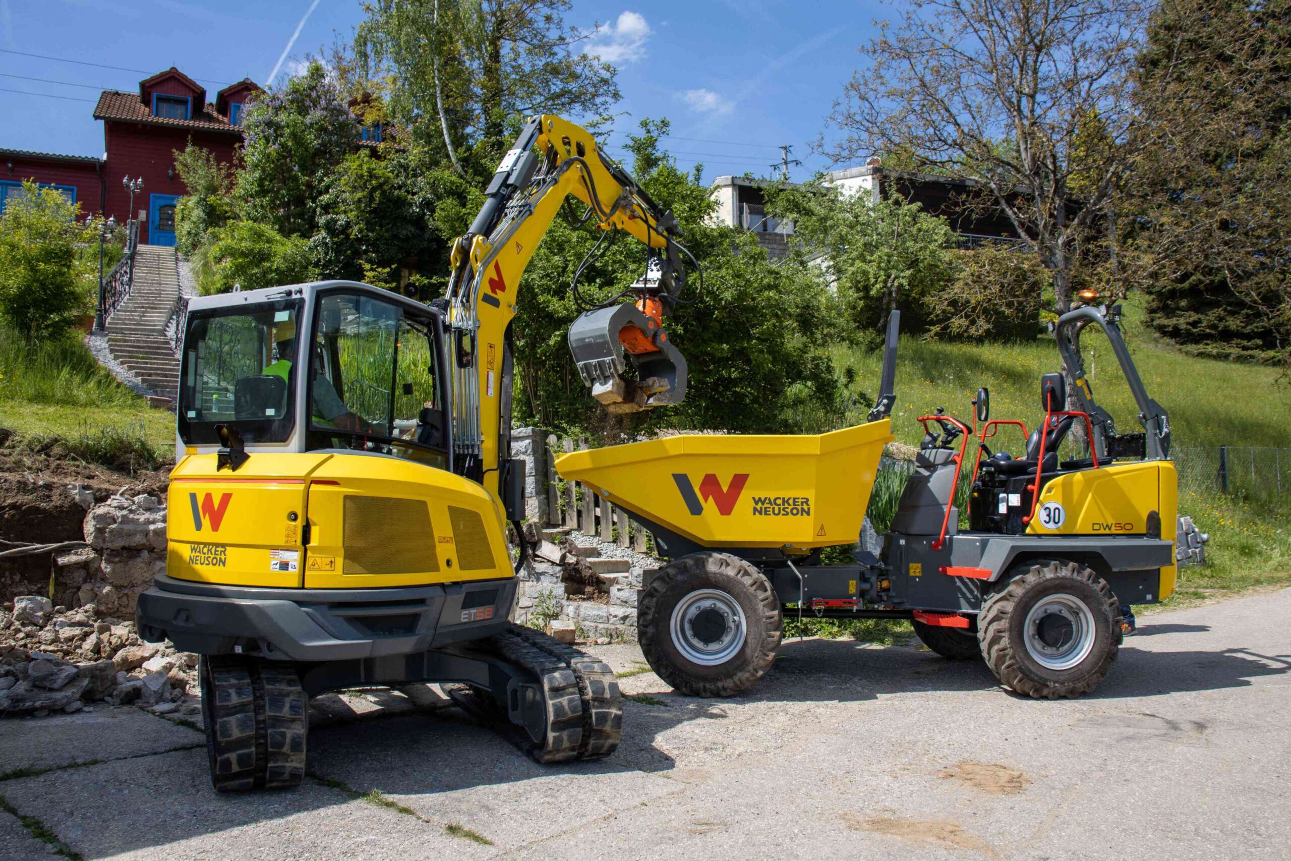 Wacker Neuson ET58 Kettenbagger 2023 Baumaschine