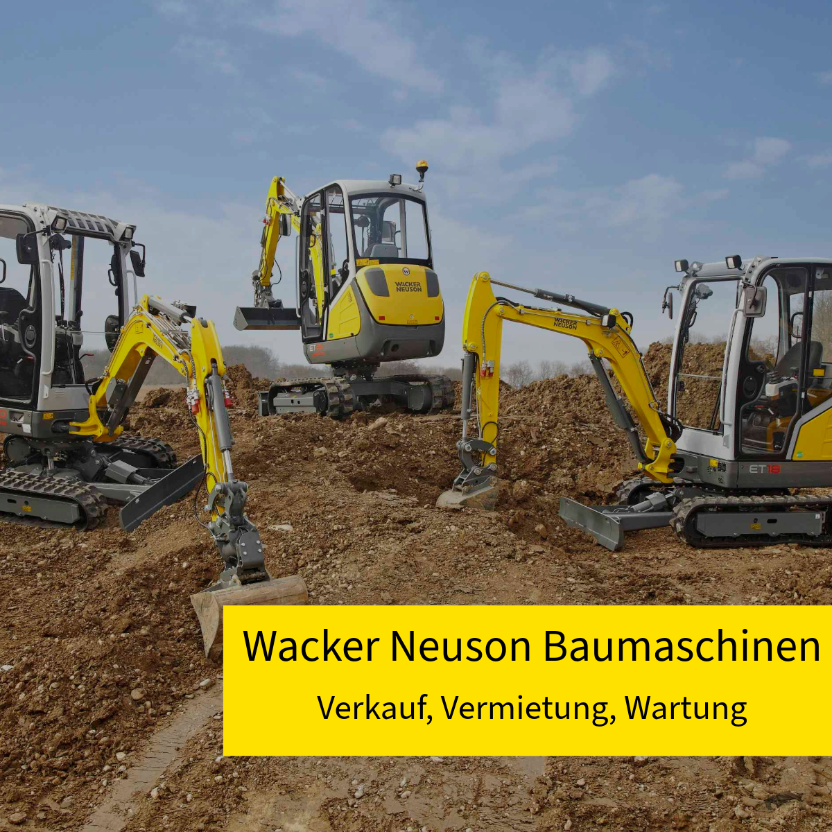 Wacker Neuson Baumaschinen