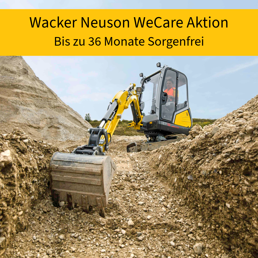 Wacker Neuson WeCare Aktion