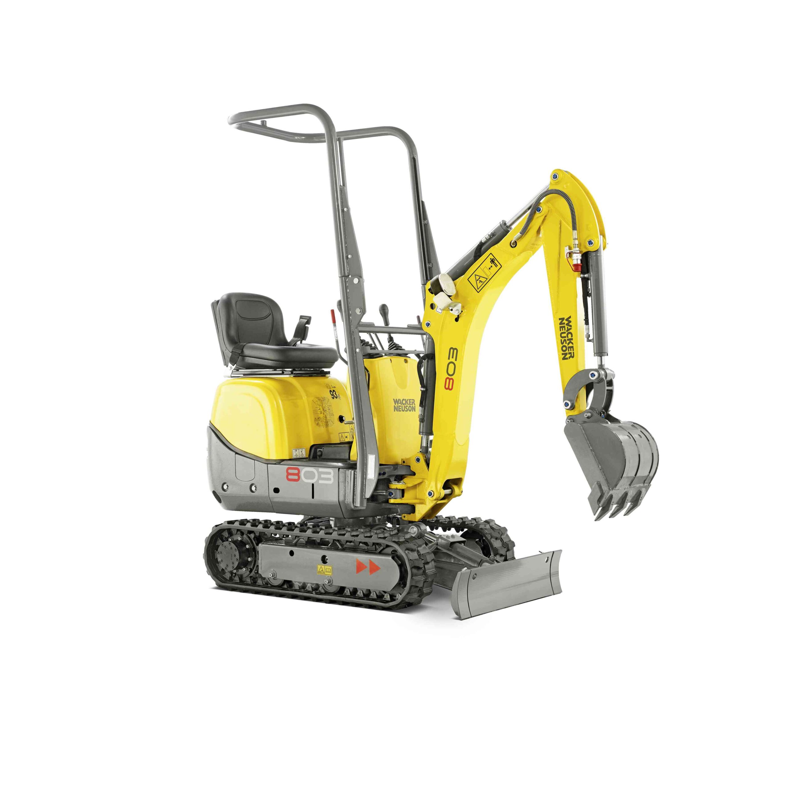 Wacker Neuson 803 Kettenbagger Emissionsfreies Arbeiten 2024